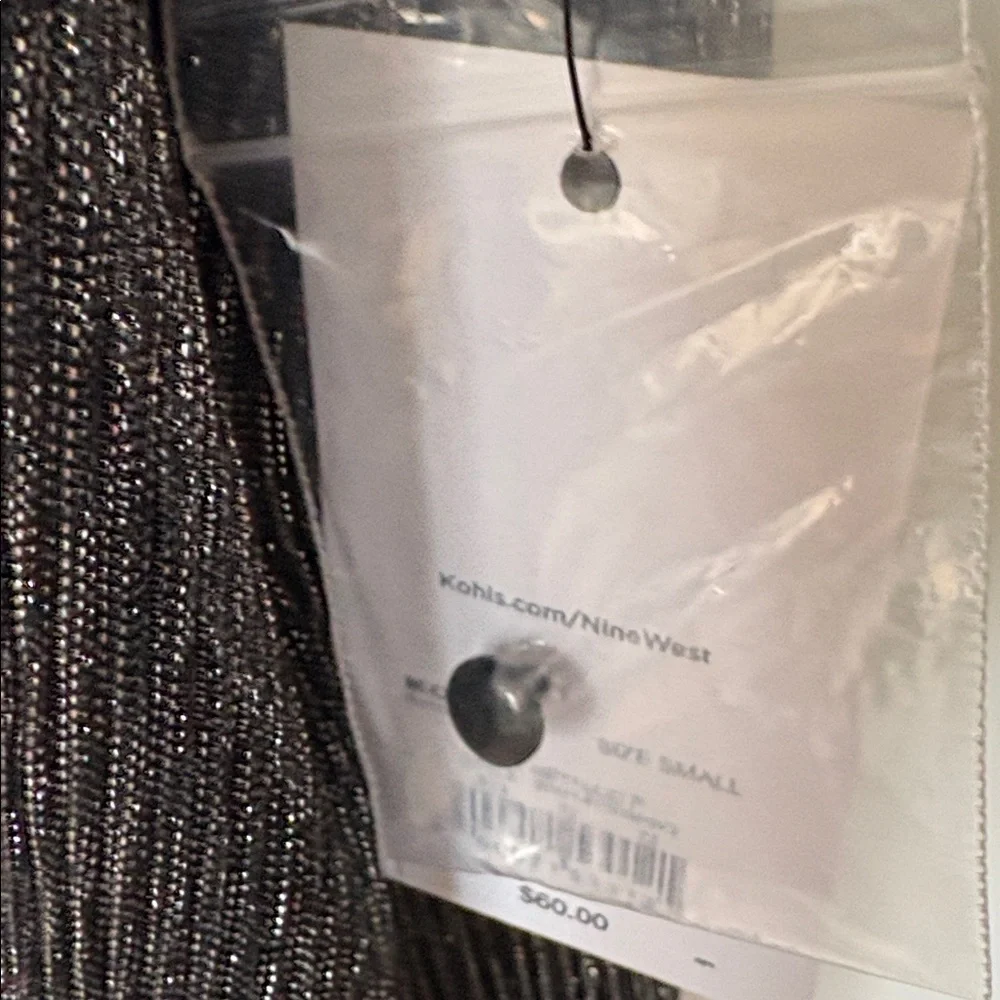 NWT Nine West Metallic Mod Mini S